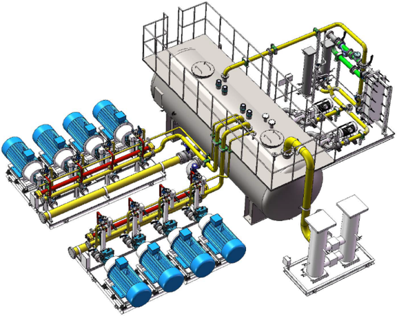 旁置式罐式結(jié)構(gòu)泵站